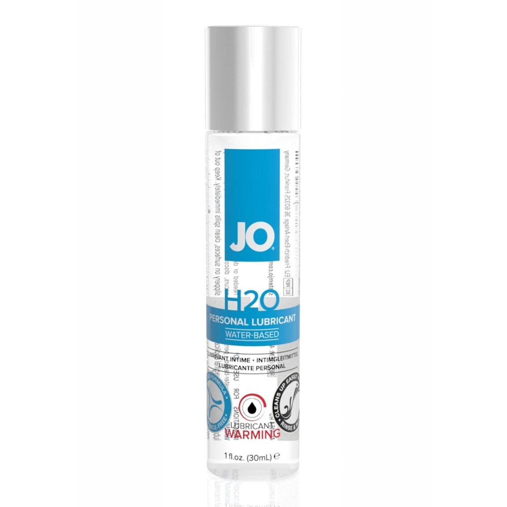 JO H2O Water Based Lubricant Warming 1oz