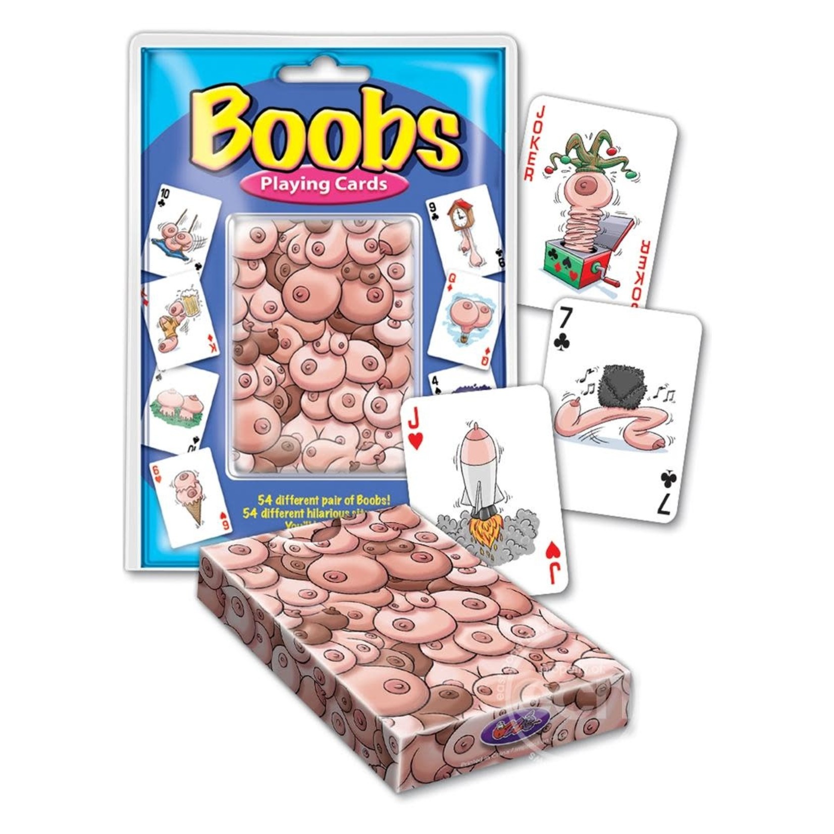 Boobs Playing Cards