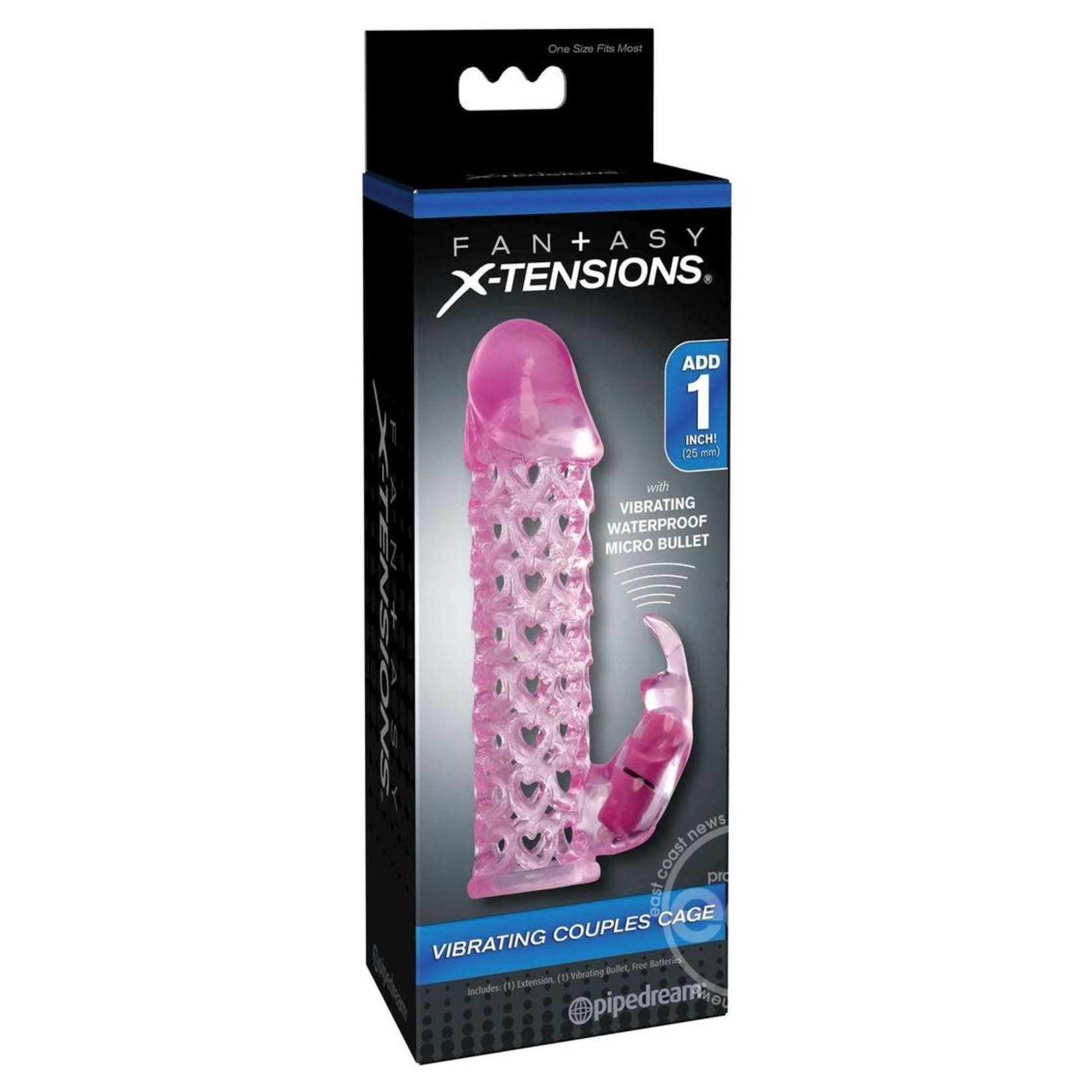 Fantasy X-tensions Vibrating Couples Cage-Pink