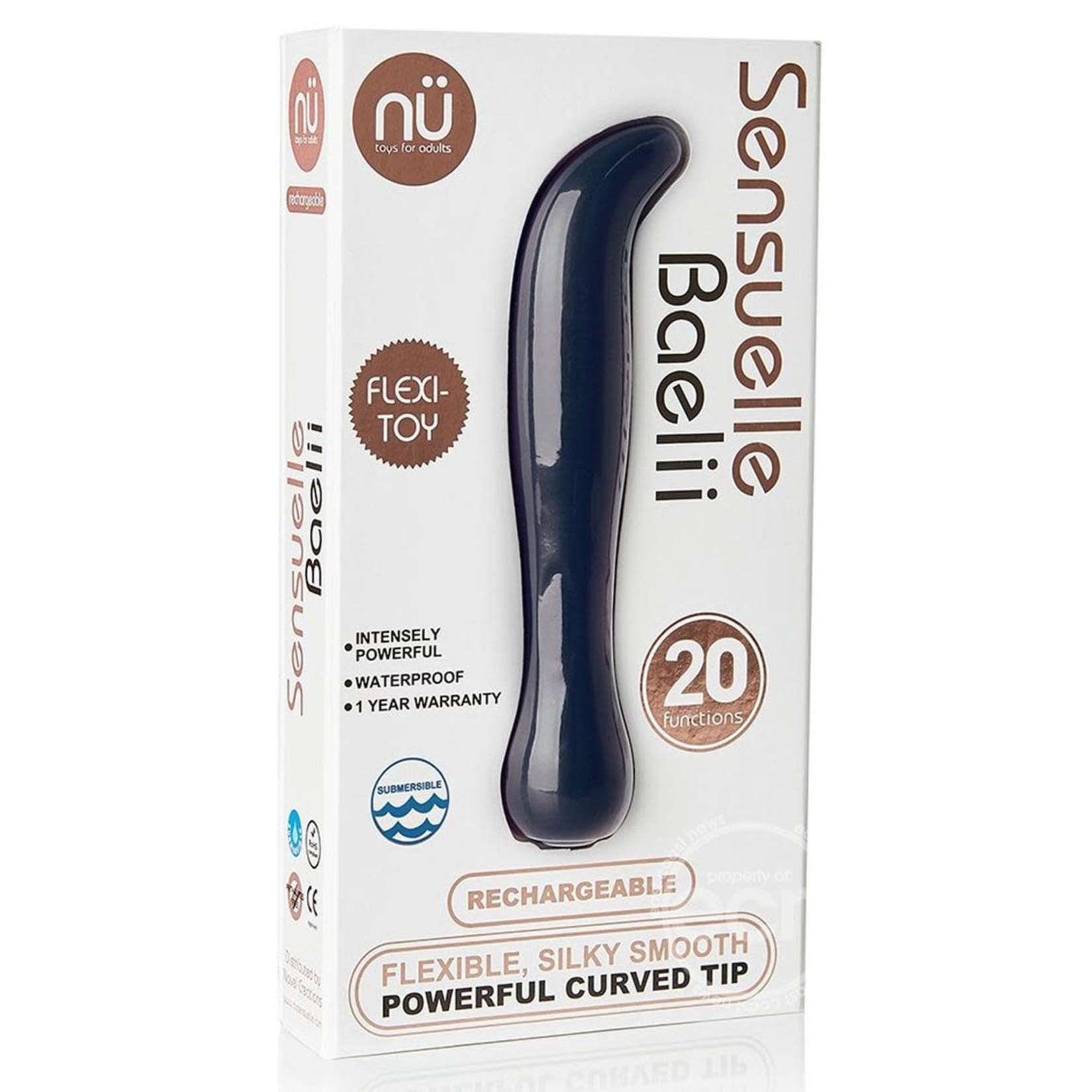 Sensuelle Baelii 20 Function Vibe-Blue