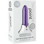 Nu Sensuelle Point Rechargeable Silicone Bullet - Purple
