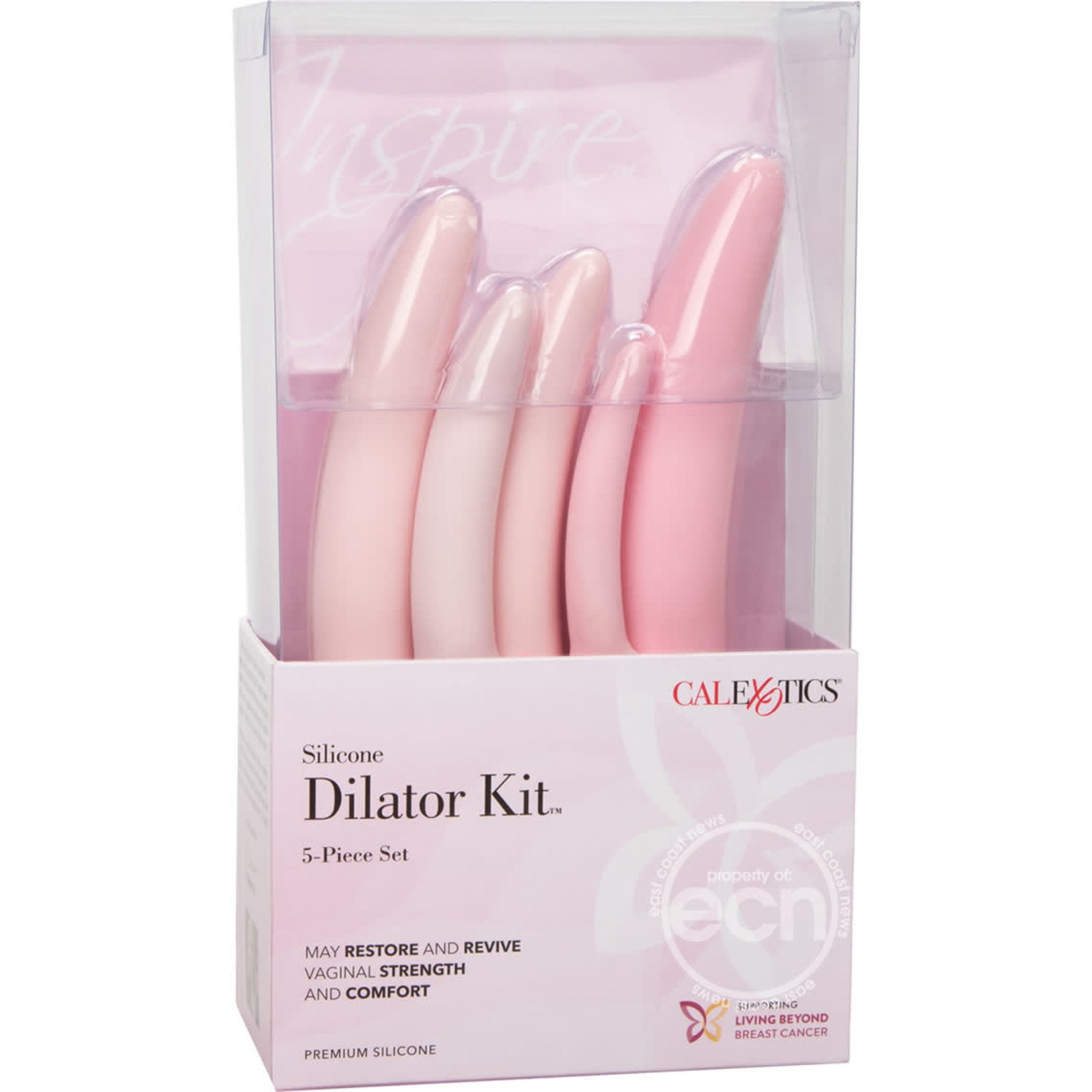 Inspire Silicone Dilator Kit (5 Piece Set) - Pink