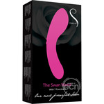 Swan The Swan Silicone Rechargeable Wand Massager - Pink