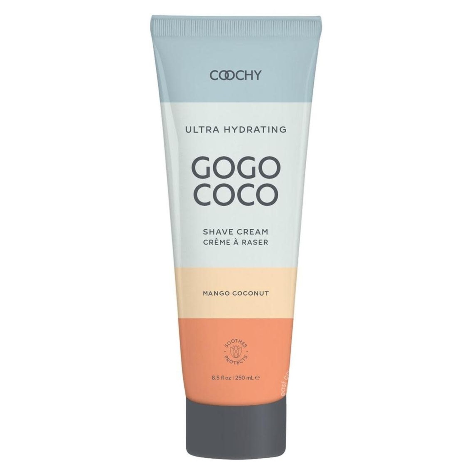 Coochy Ultra Hydrating Gogo Coco Shave Cream Mango Coconut 8.5oz.