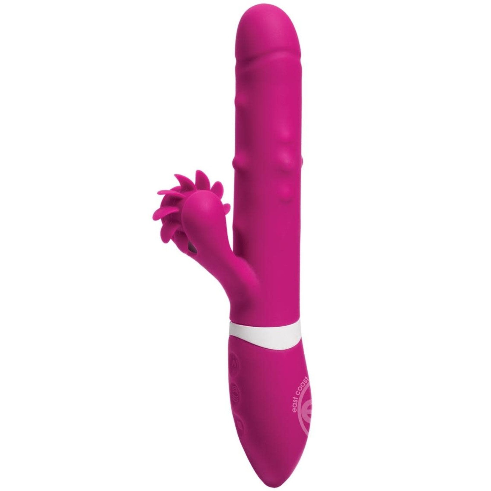 Ivibe Select Iroll Silicone Vibrator Waterproof Pink 9.5 Inch