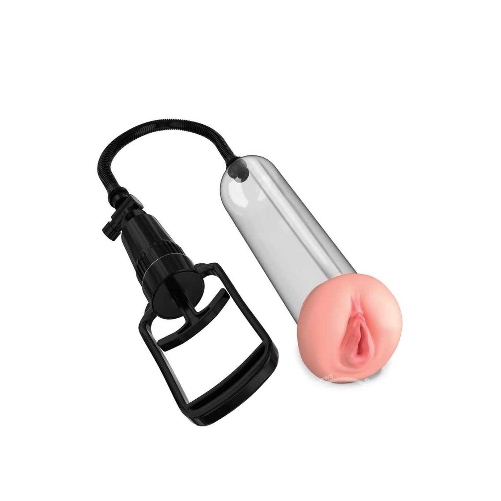 Pump Worx Beginner's Pussy Pump Advanced Penis Enlargement System - Clear And Vanilla