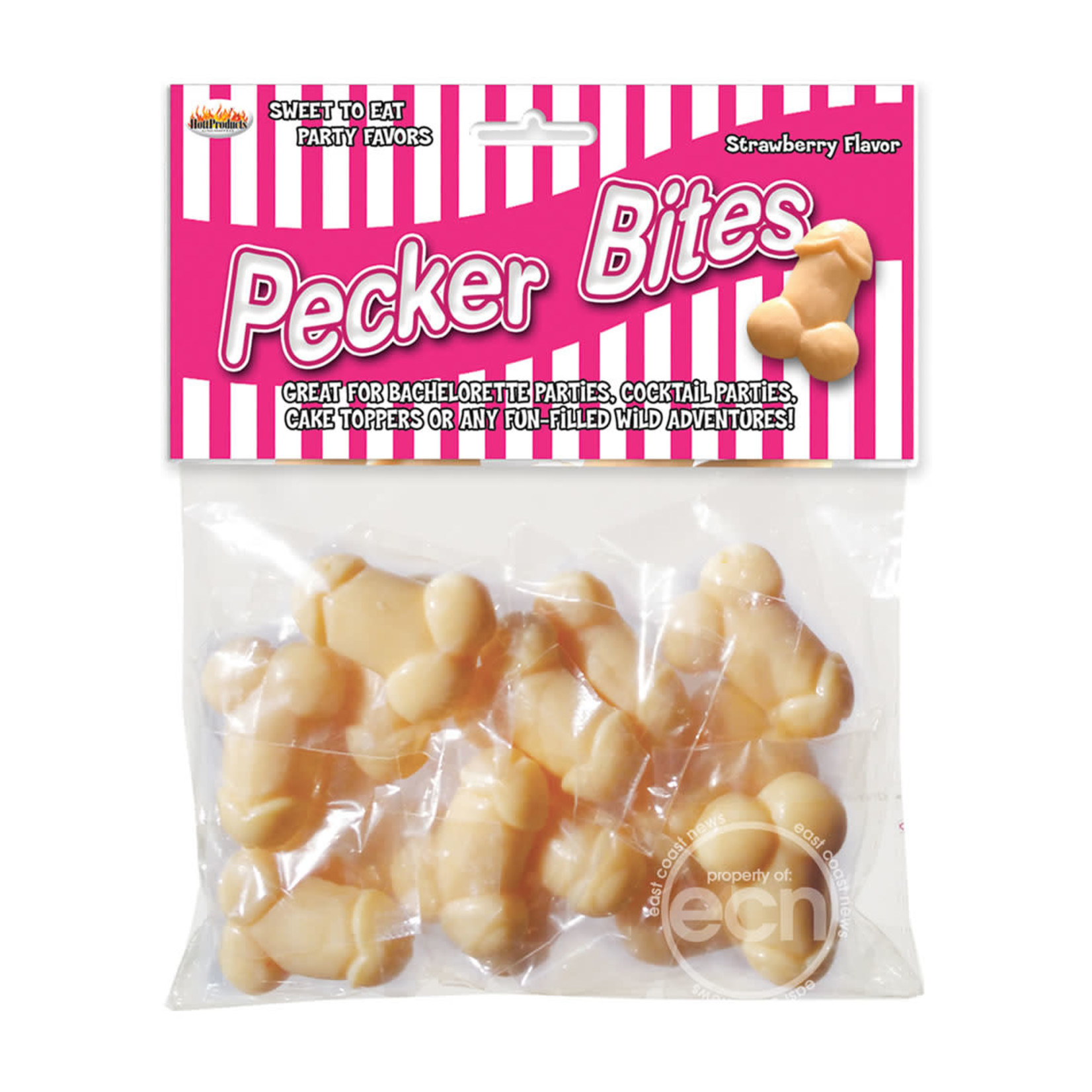 Pecker Bites Candy Strawberry