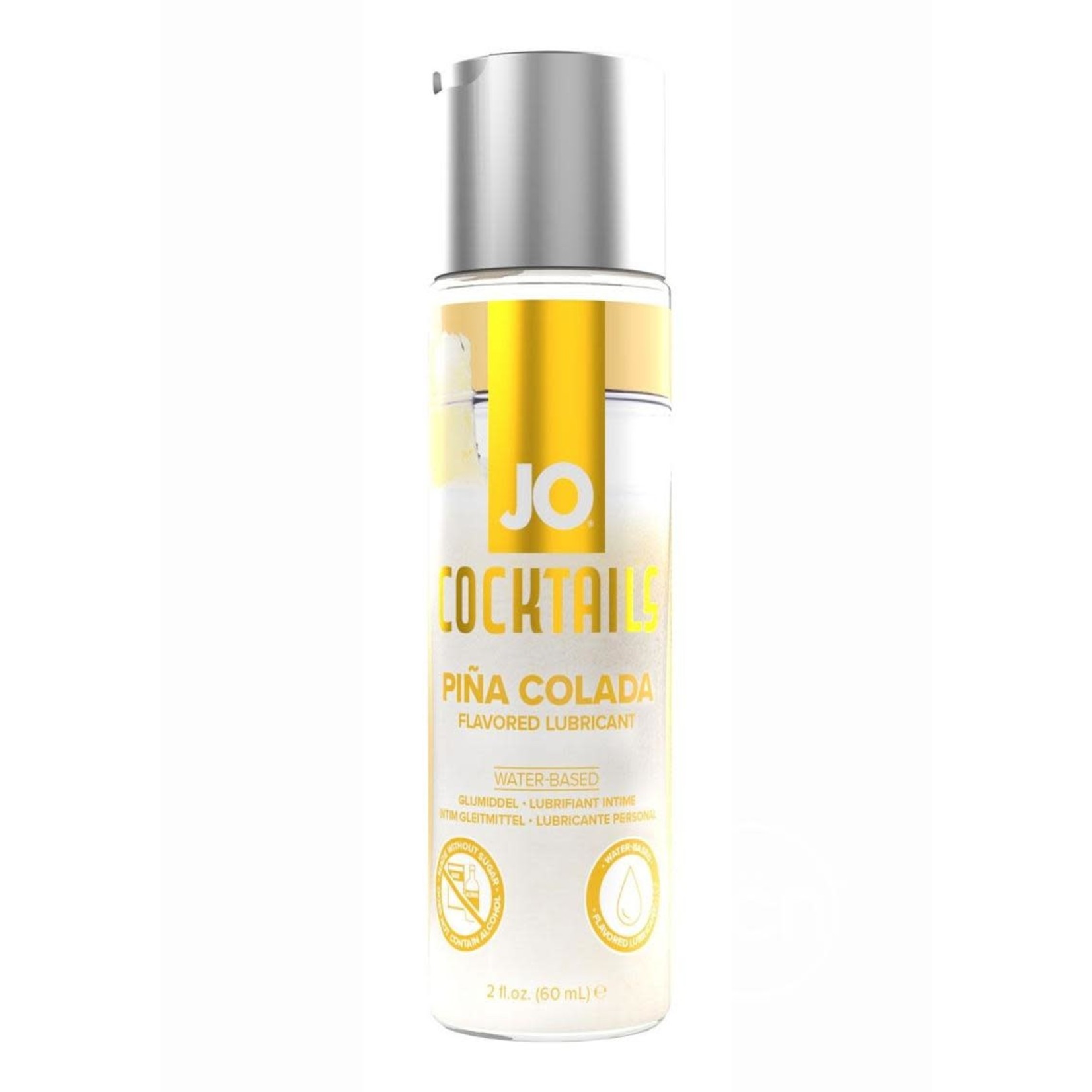 JO Cocktails Water Based Flavored Lubricant - Pina Colada 2oz