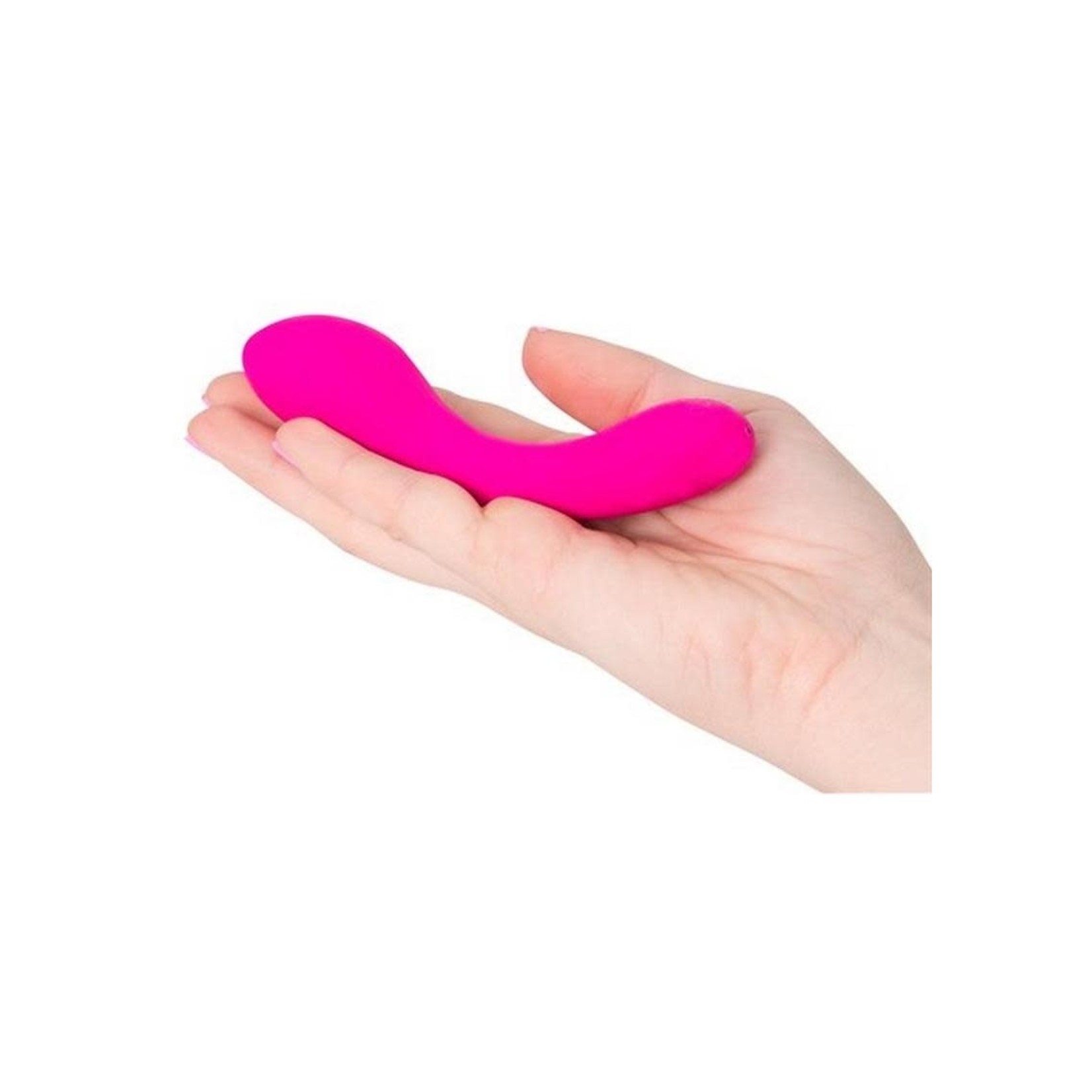 Swan Mini Swan Silicone Rechargeable Wand Massager - Pink