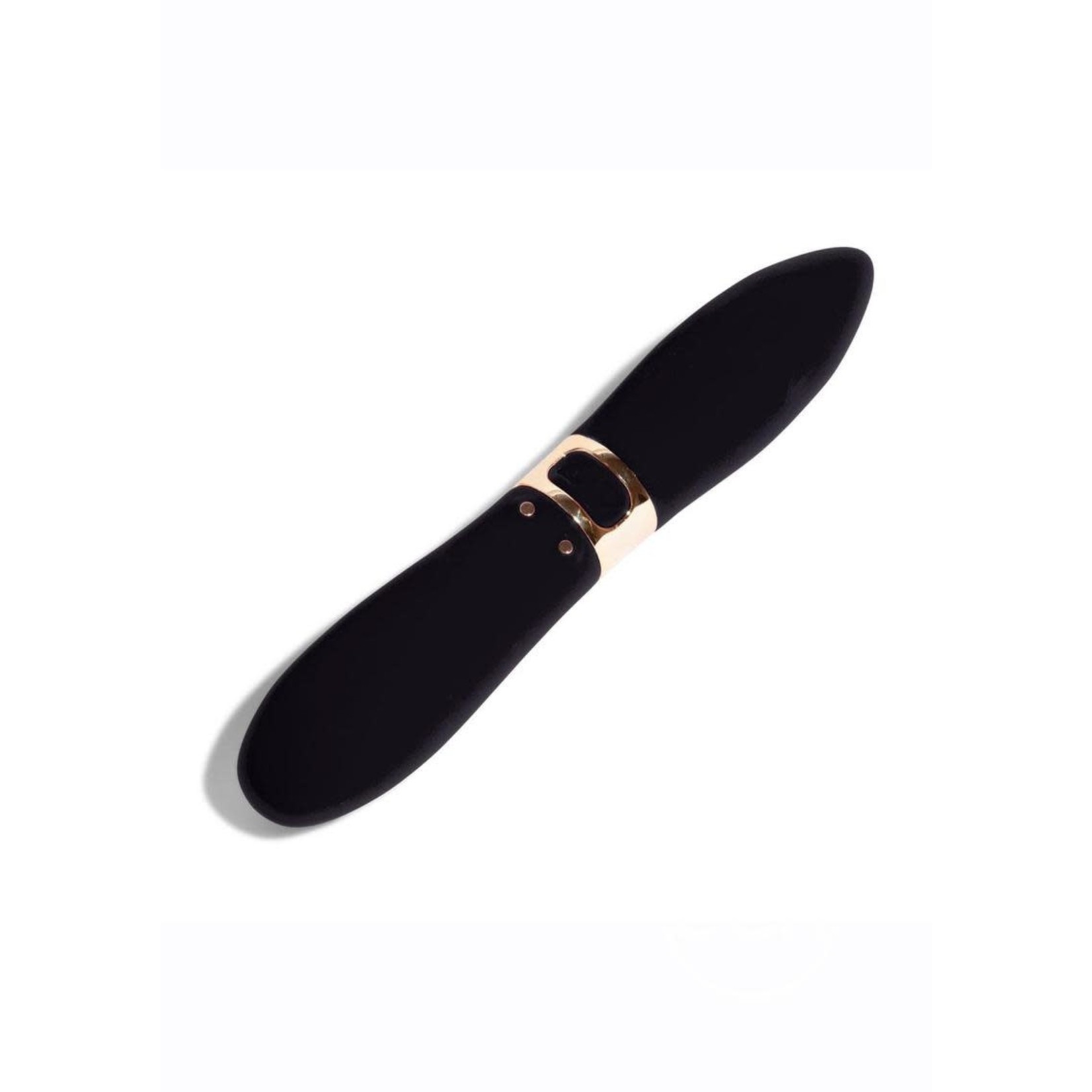 Nu Sensuelle Deux Silicone Rechargeable Bullet - Black/Rose Gold