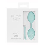 Pillow Talk Frisky Pleasure Balls-Teal