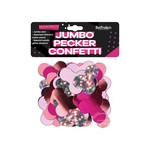 Bachelorette Mylar Party Pecker Confetti Jumbo - Multi-Color