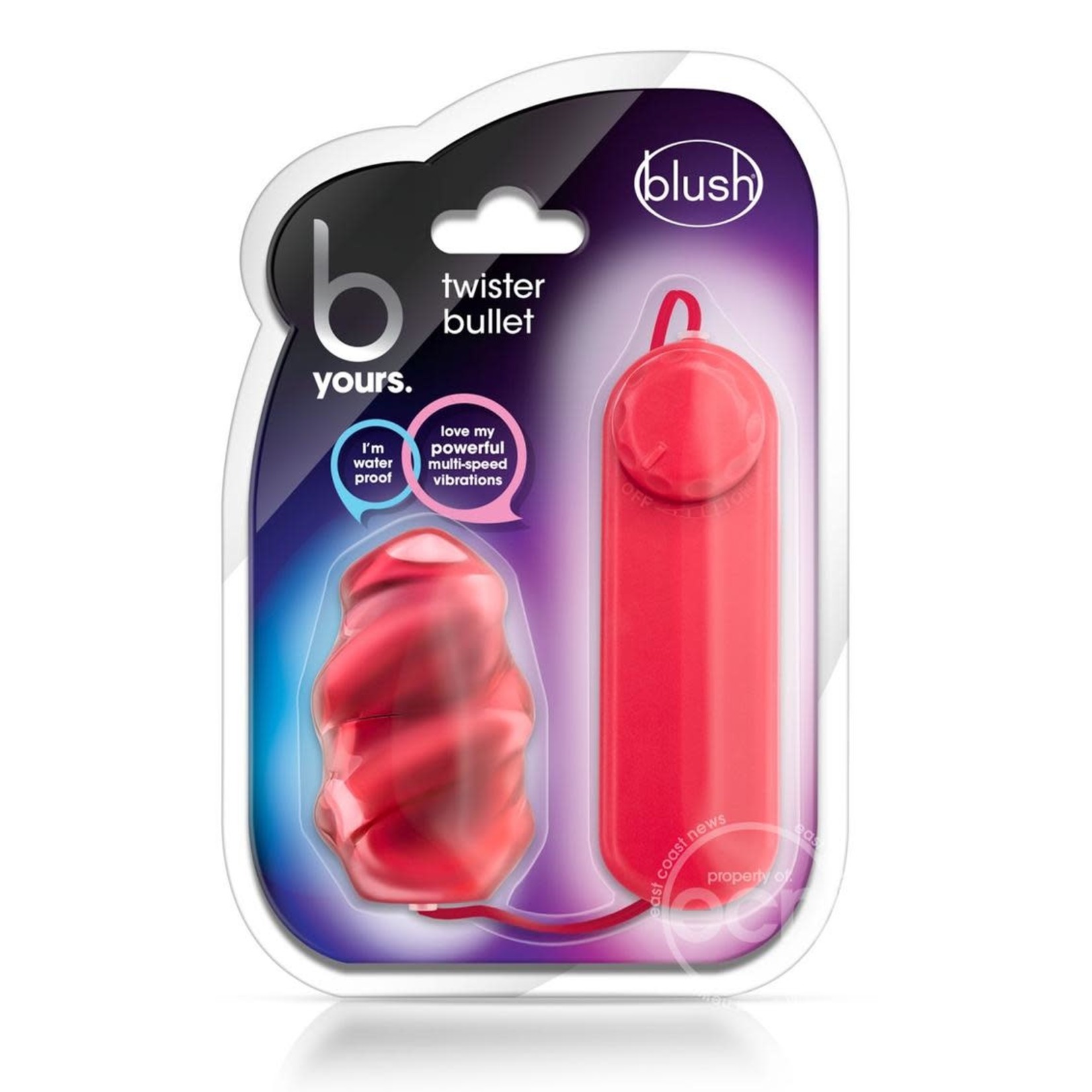 B Yours Twister Bullet With Remote Control- Red