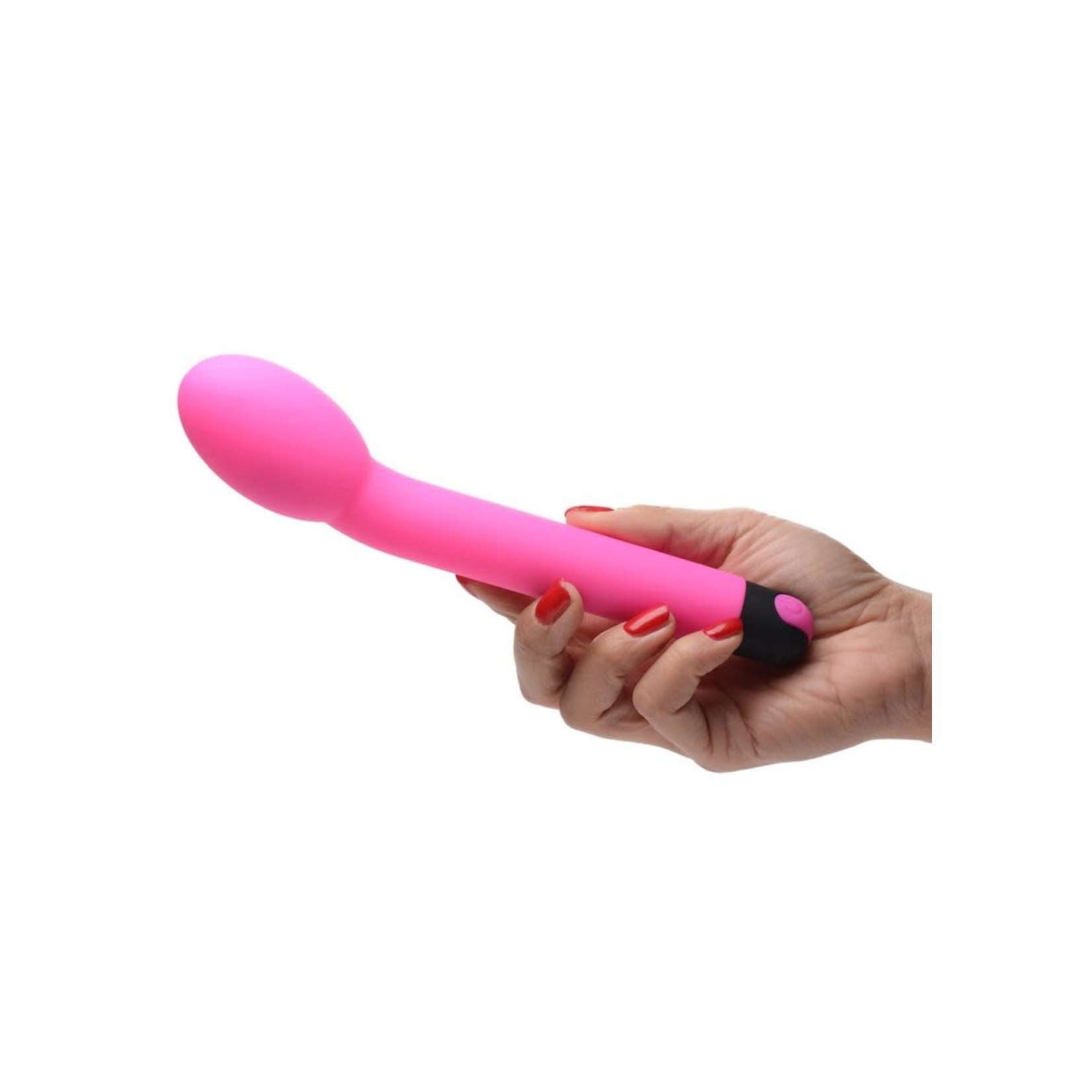Bang! 10X Rechargeable Silicone G-Spot Vibrator - Pink