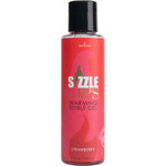 Sizzle Lips Strawberry Warming Gel 4.2 fl.oz. Bottle