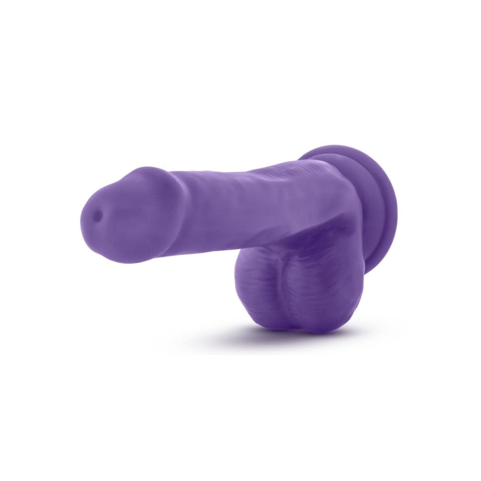 Au Naturel Bold Delight Dildo With Suction Cup 6in - Purple