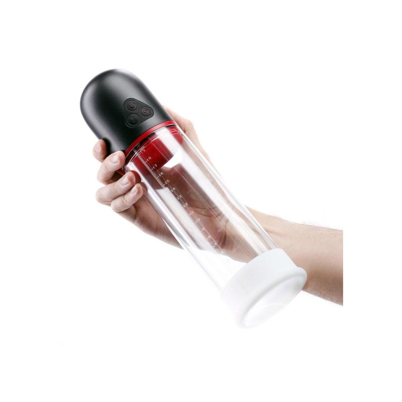 Renegade Bulge Rechargeable Penis Pump - Black