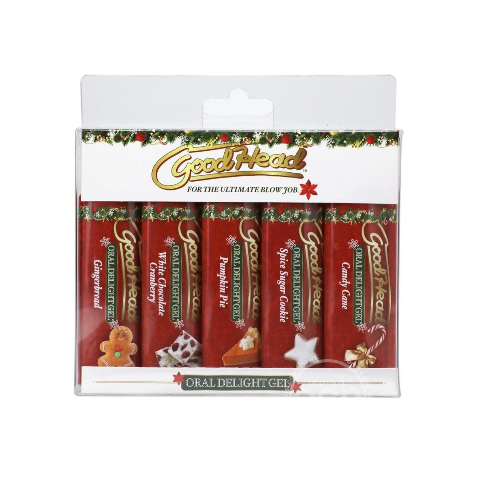 GoodHead Oral Delight Gel Holiday Edition (5 pack) 1oz