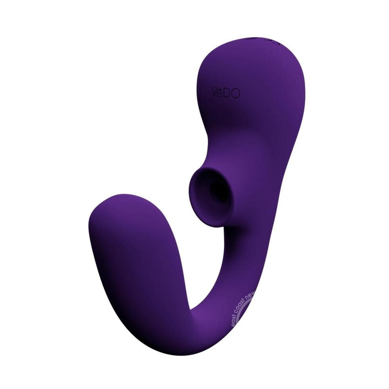 VeDO Suki Plus Rechargeable Silicone Dual Vibrator - Deep Purple