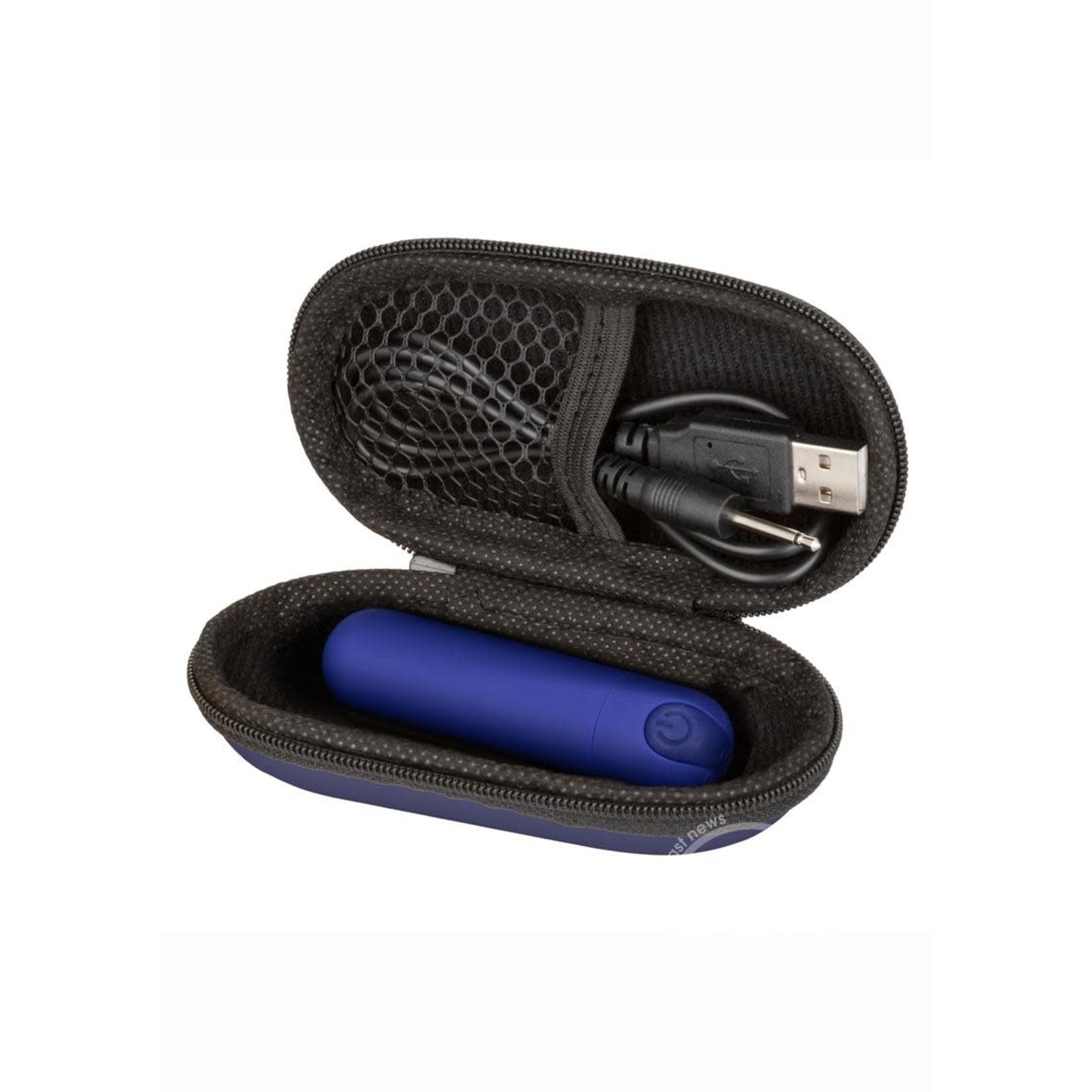 Rechargeable Hideaway Bullet Vibrator - Blue