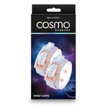 Cosmo Bondage Wrist Cuffs - Rainbow