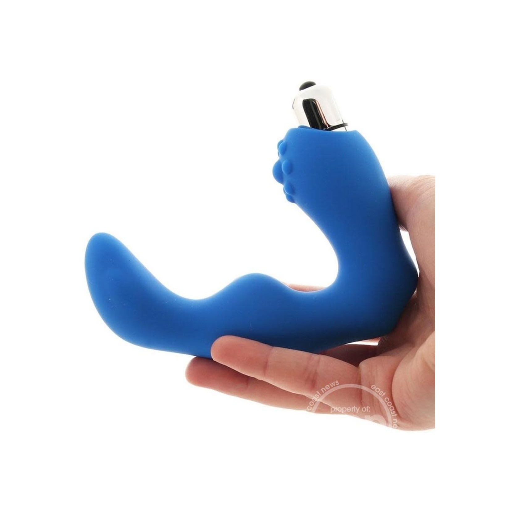 Butts Up Silicone P-Spot Prostate Massager - Blue