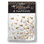 Glitterati Penis Party Napkins (8 Pack)