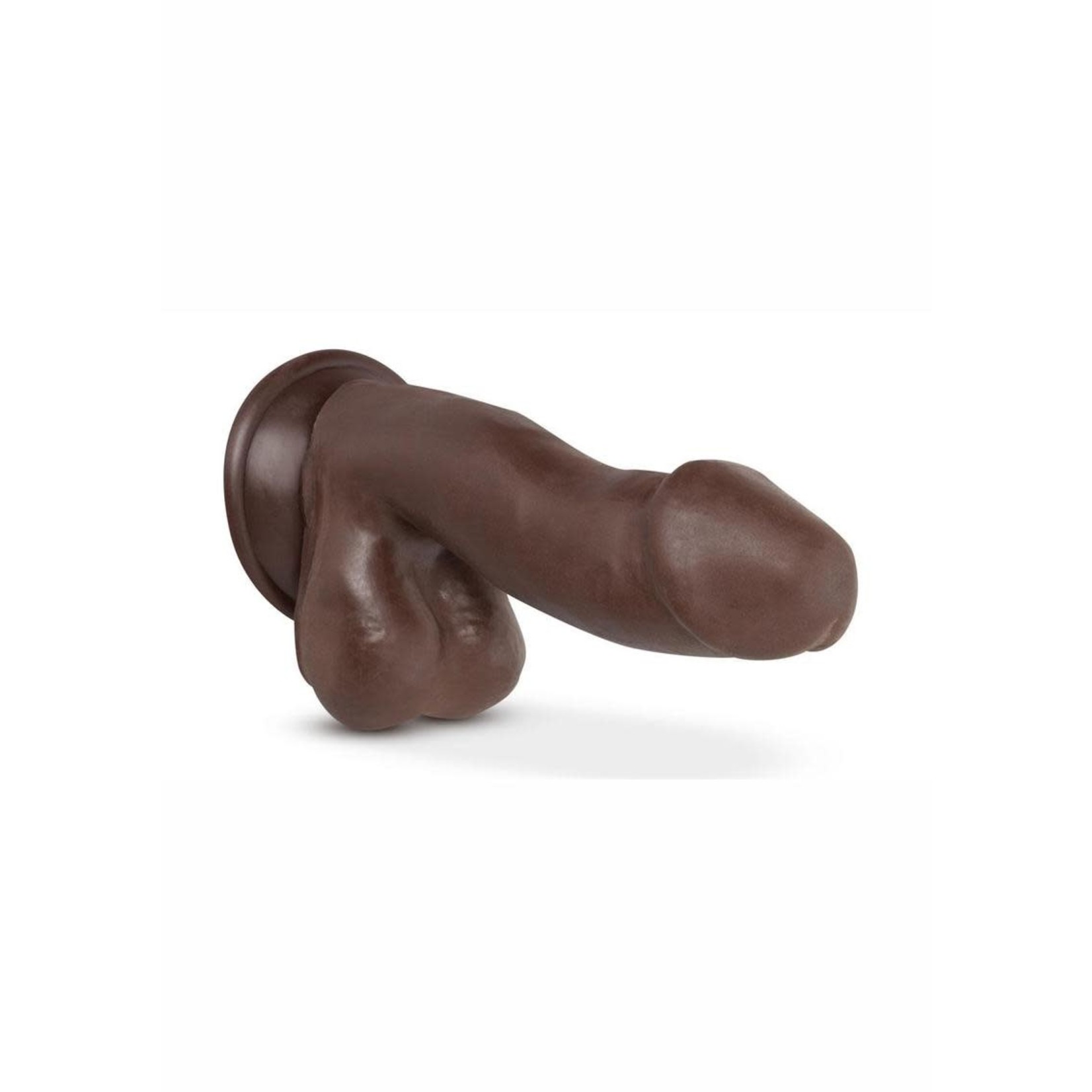 Au Naturel Troy Dildo 6in - Chocolate