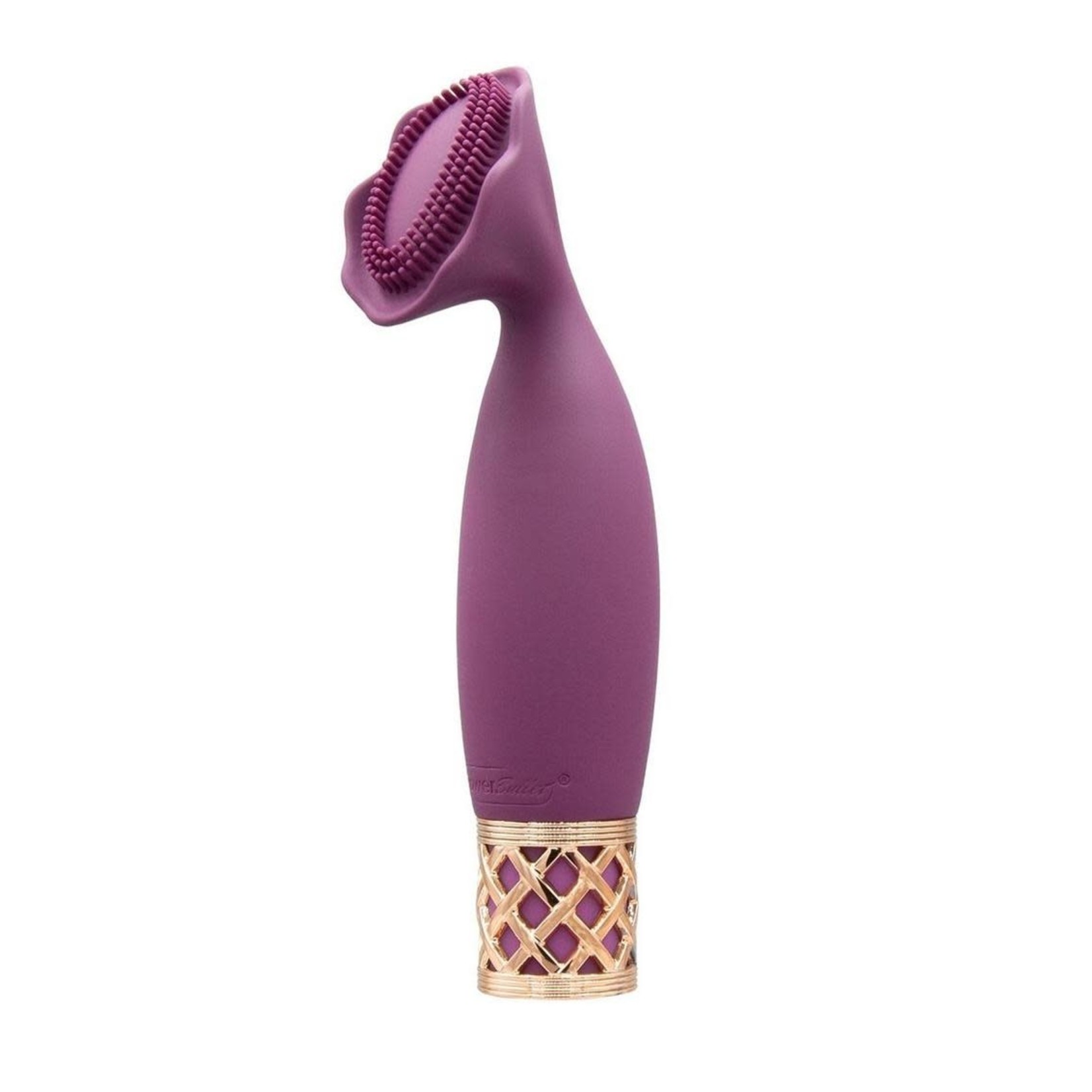 Pillow Talk Passion Rechargeable Silicone Massager - Wine/Rose Gold