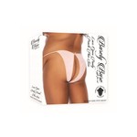 Barely Bare Lace Open Panty - Plus Size - Peach