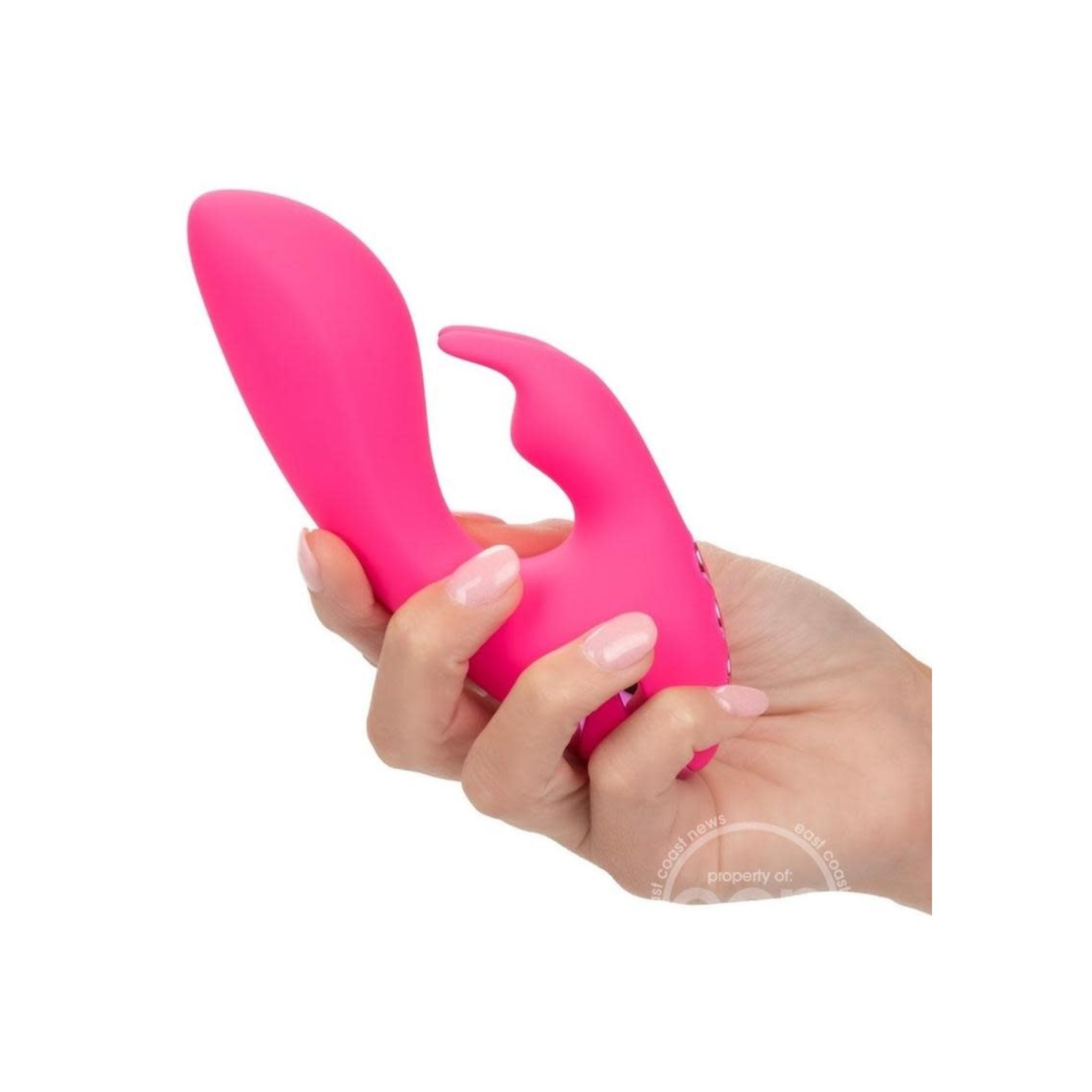 California Dreaming So. Cal Sunshine Rechargeable Silicone Rabbit Vibrator - Pink