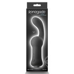 Renegade Curve Rechargeable Silicone Prostate Massager - Black