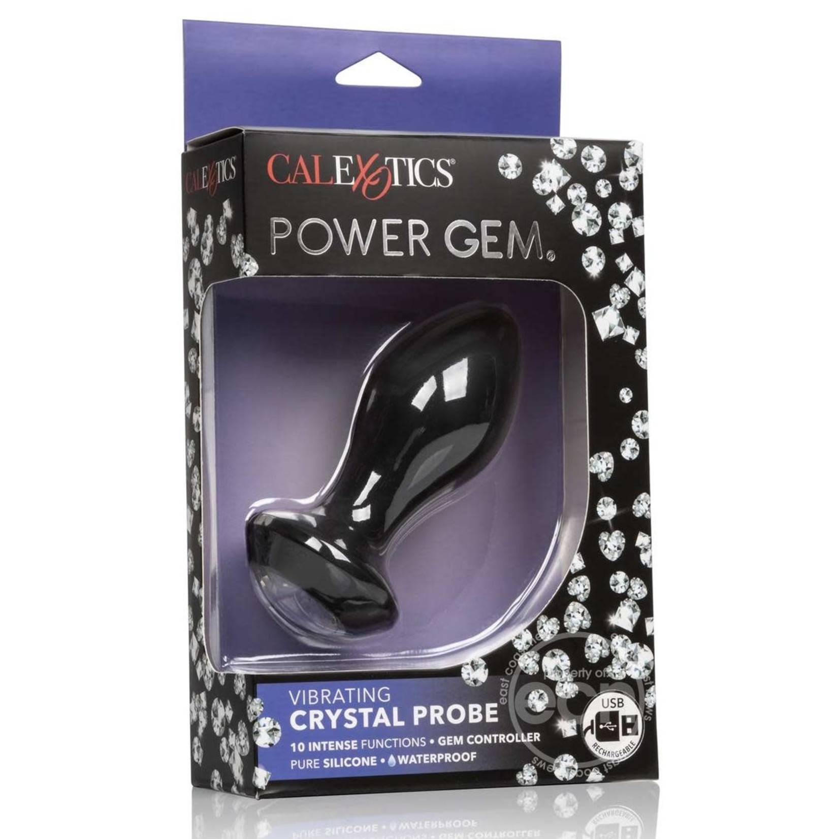 Power Gem Vibrating Crystal Probe-Black