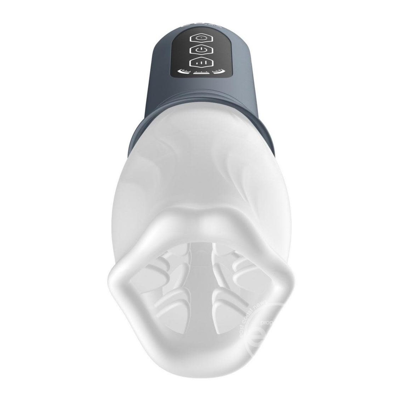 LUX Active First Class Rechargeable Rotating Masturbator - Navy/White