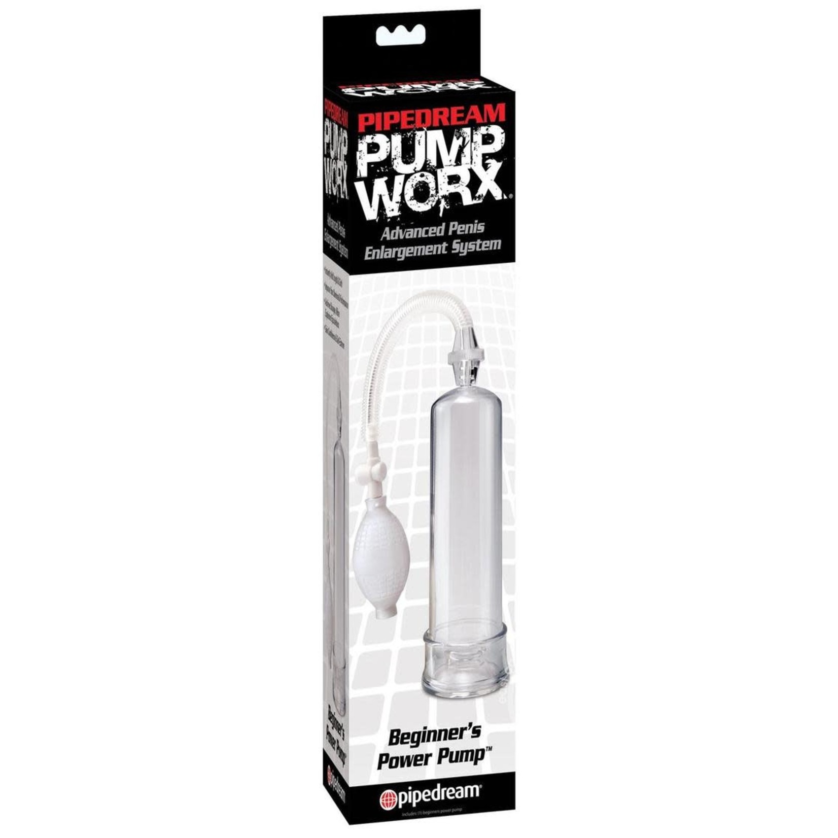 Pump Worx Beginner's Power Pump Advanced Penis Enlargement System - Clear