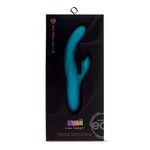 Nu Sensuelle Kiah Nubii Rechargeable Silicone Rabbit - Blue