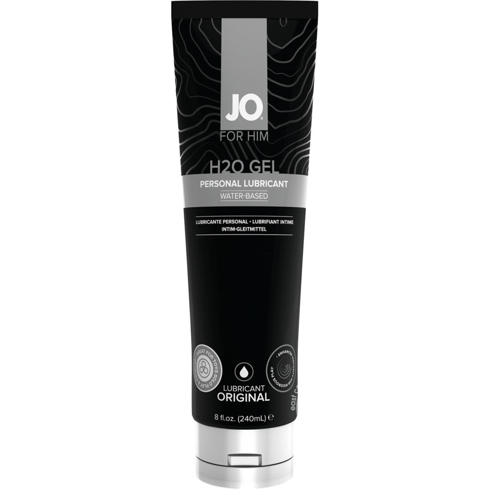 JO H2O Water Based Gel Lubricant 8oz