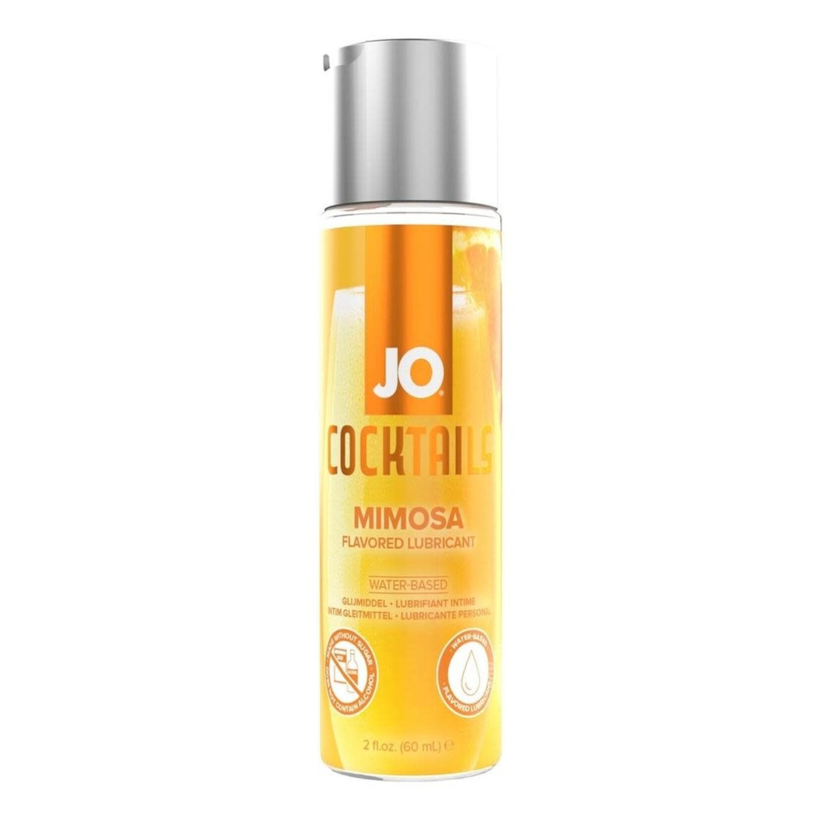 JO Cocktails Water Based Flavored Lubricant - Mimosa 2oz