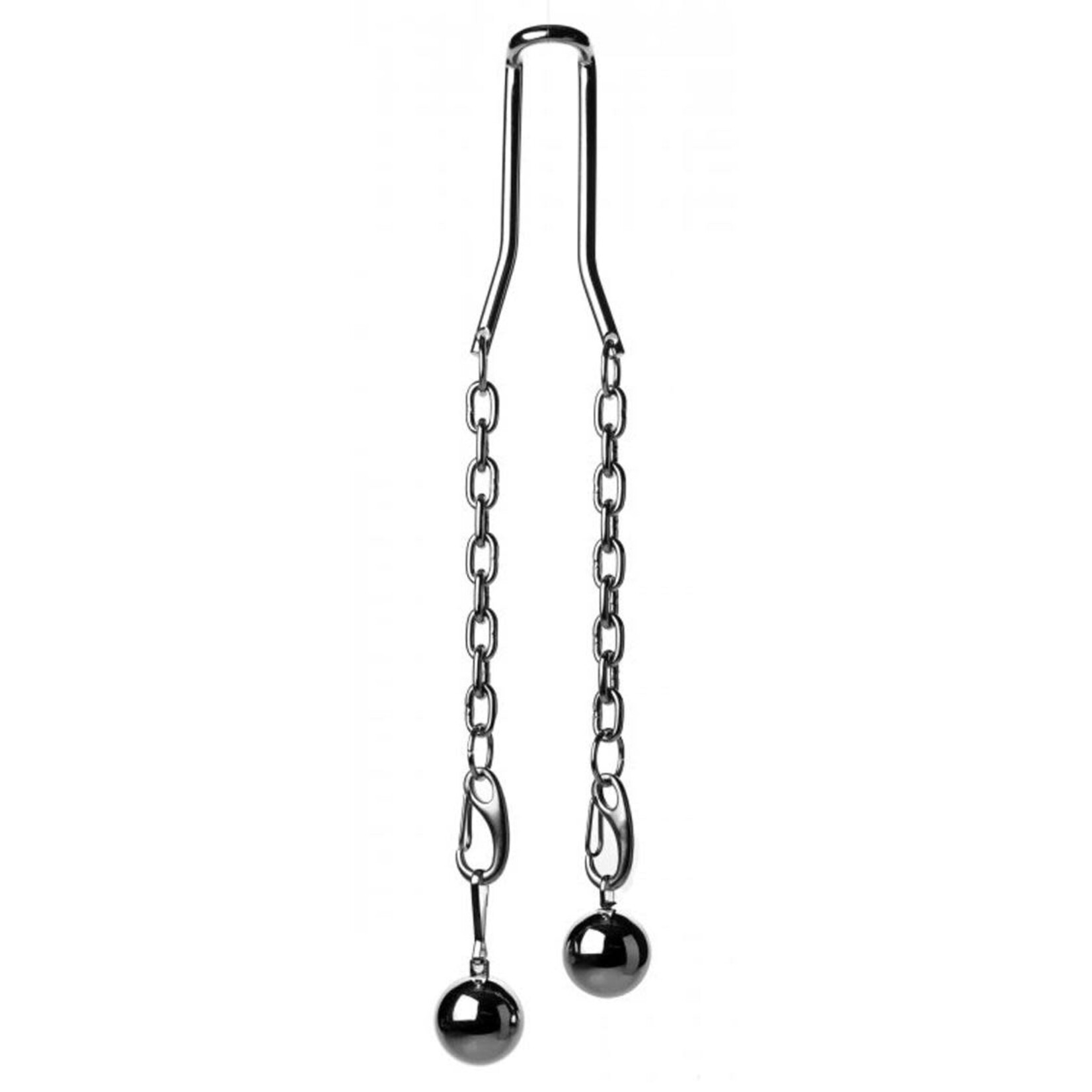 Master Series Heavy Hitch Ball Stretcher Hook with Weights - Silver