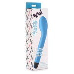 Bang! 10X Rechargeable Silicone G-Spot Vibrator - Blue