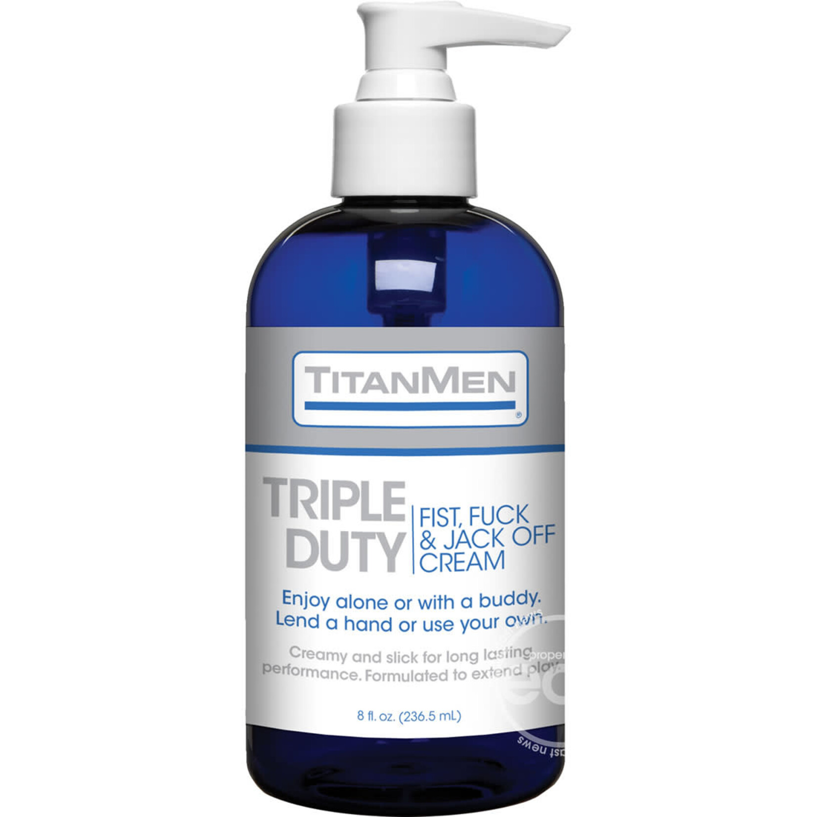 TitanMen Triple Duty Fist, Fuck & Jack Off Cream 8oz