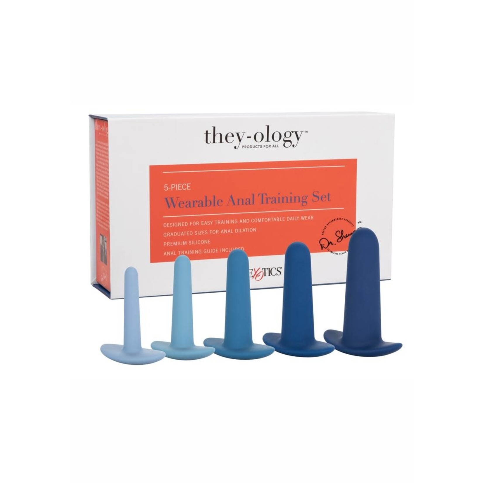 They-ology 5-Piece Wearable Anal Training Set