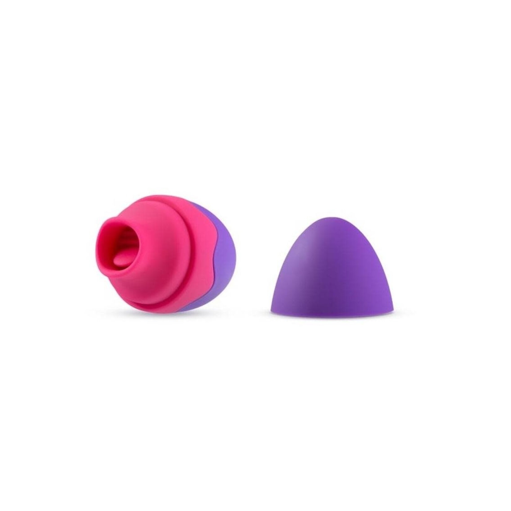 Aria Flutter Tongue Rechargeable Silicone Vibrator - Purple