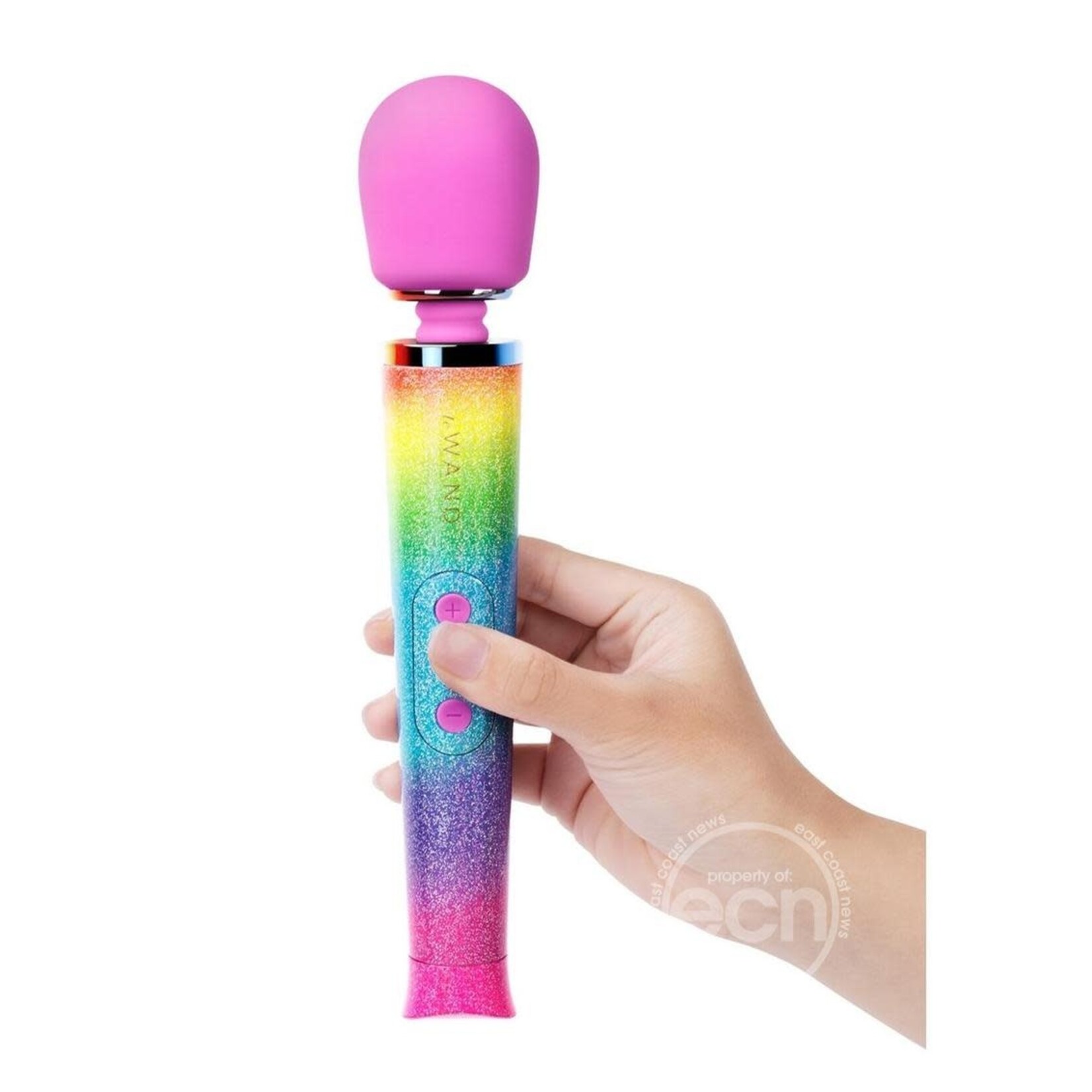 Le Wand All That Glimmers Petite Massager - Rainbow Ombre