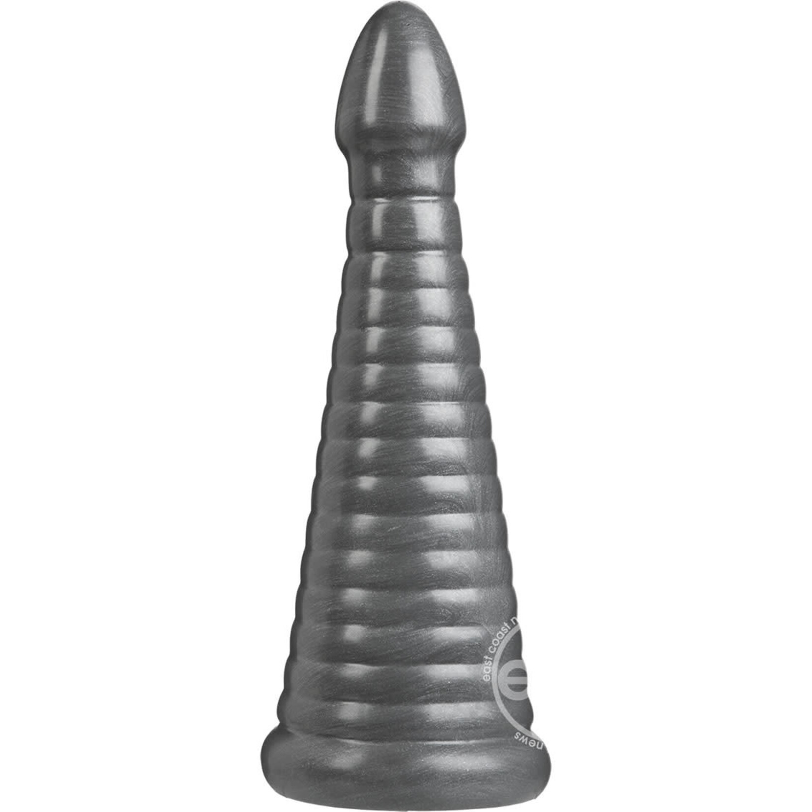 American Bombshell Rockeye Dildo 11in - Gun Metal