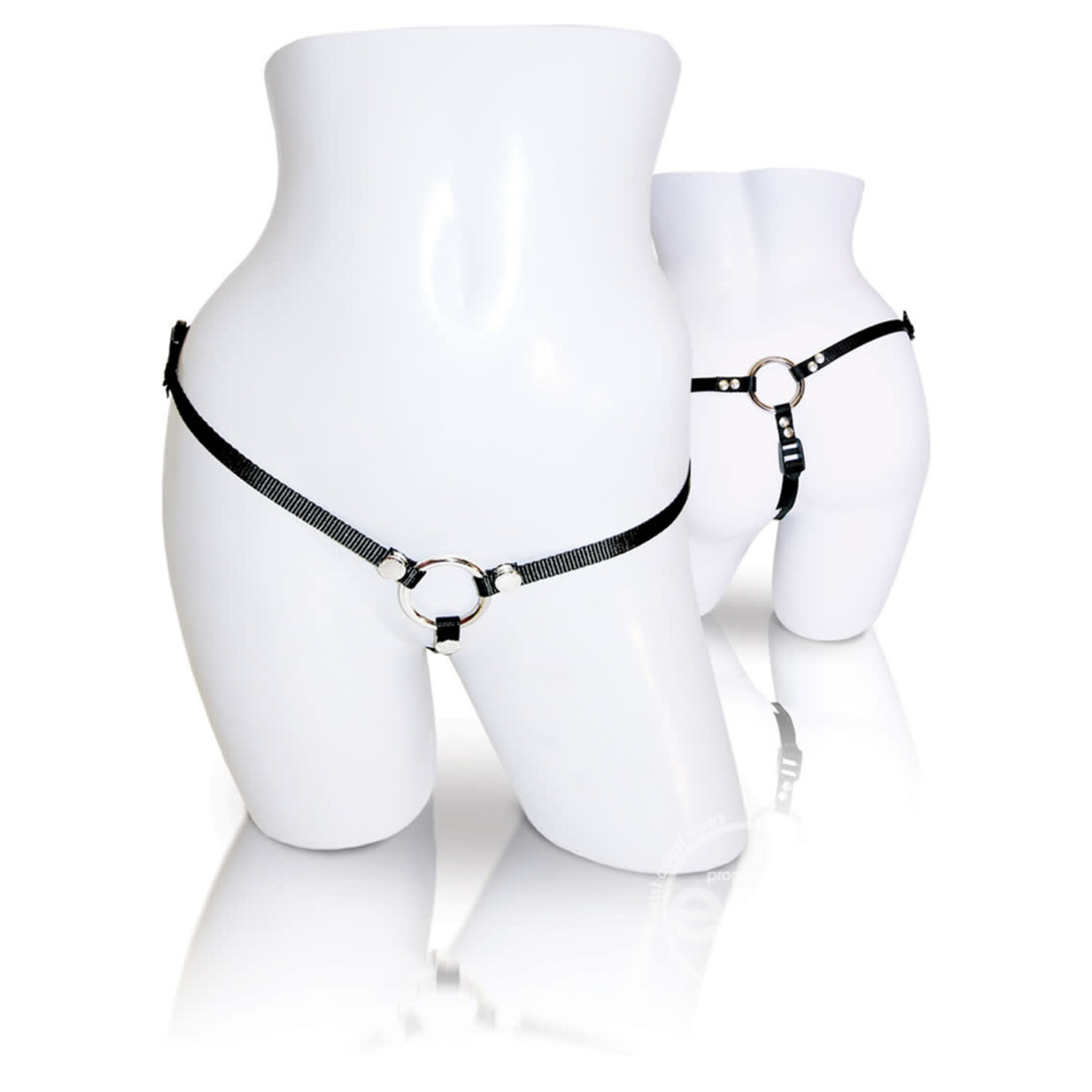 Sportsheets Bare As You Dare Strap-On Harness- Black
