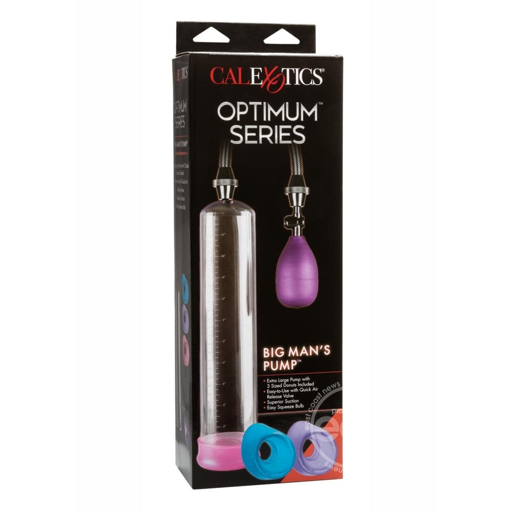 Optimum Series Big Man's Pump - Clear