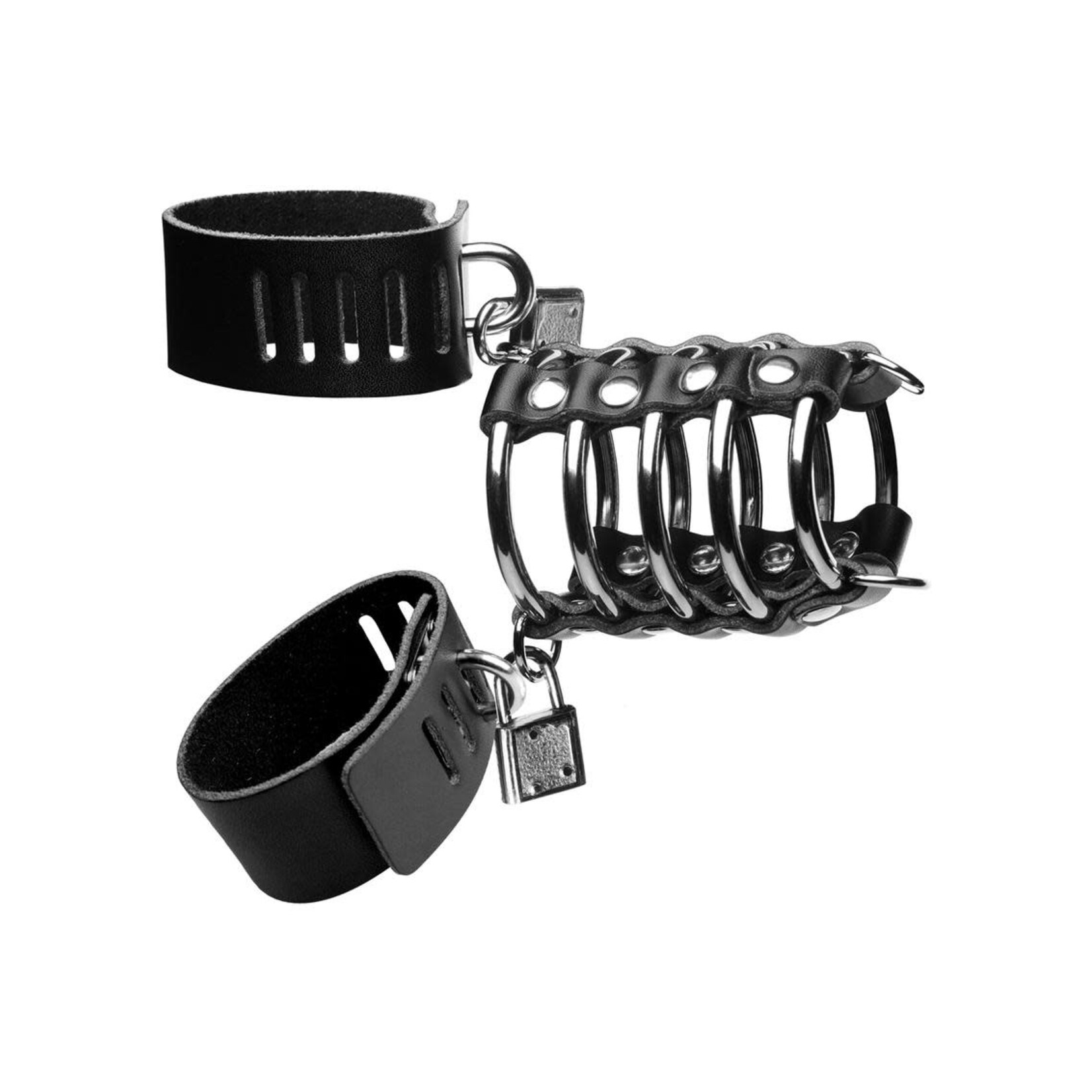 Strict Gates of Hell Chastity Device - Black