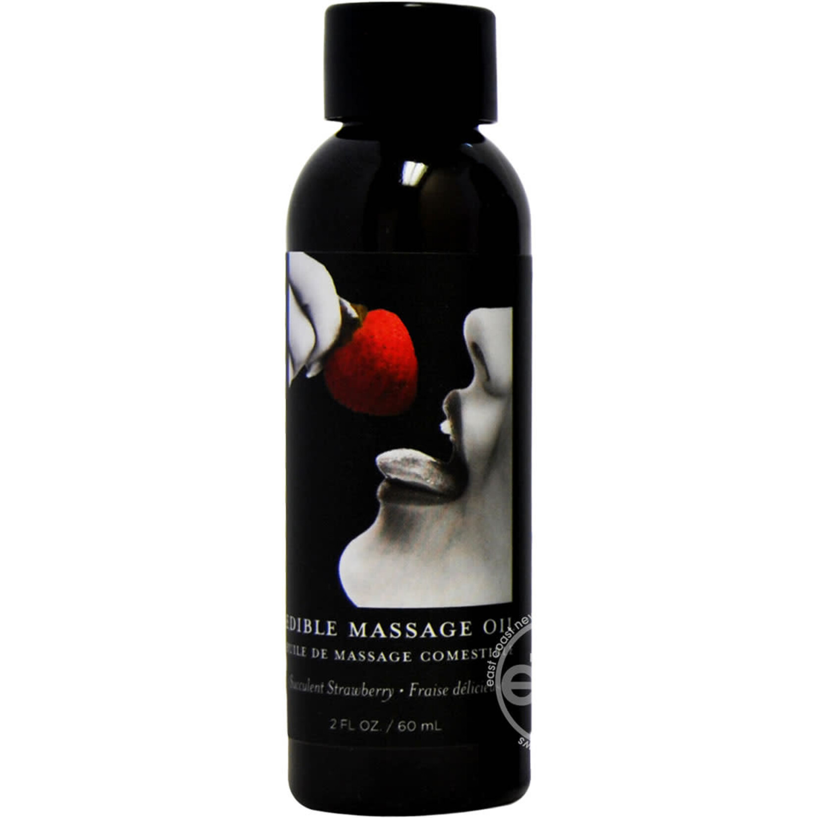 Earthly Body Earthly Body Edible Massage Oil Succulent Strawberry 2oz
