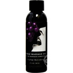 Earthly Body Edible Massage Oil-Grape 2oz